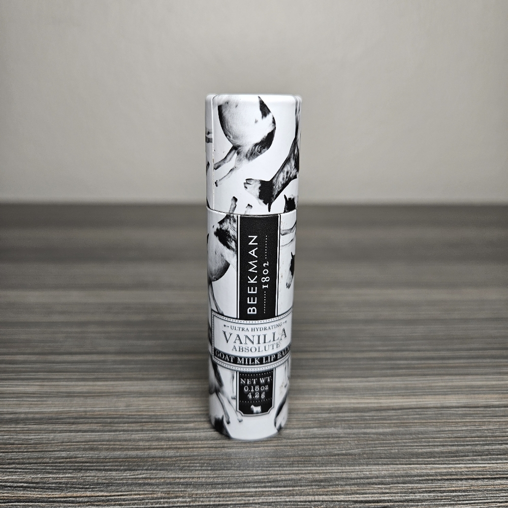 Beekman 1802 Vanilla Absolute Goat Milk Lip Balm New 0.15oz